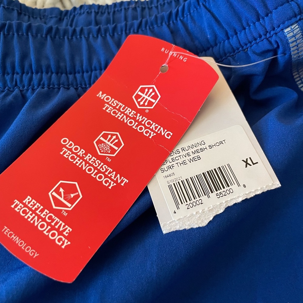 Blue Running Shorts - Picture 2 of 5